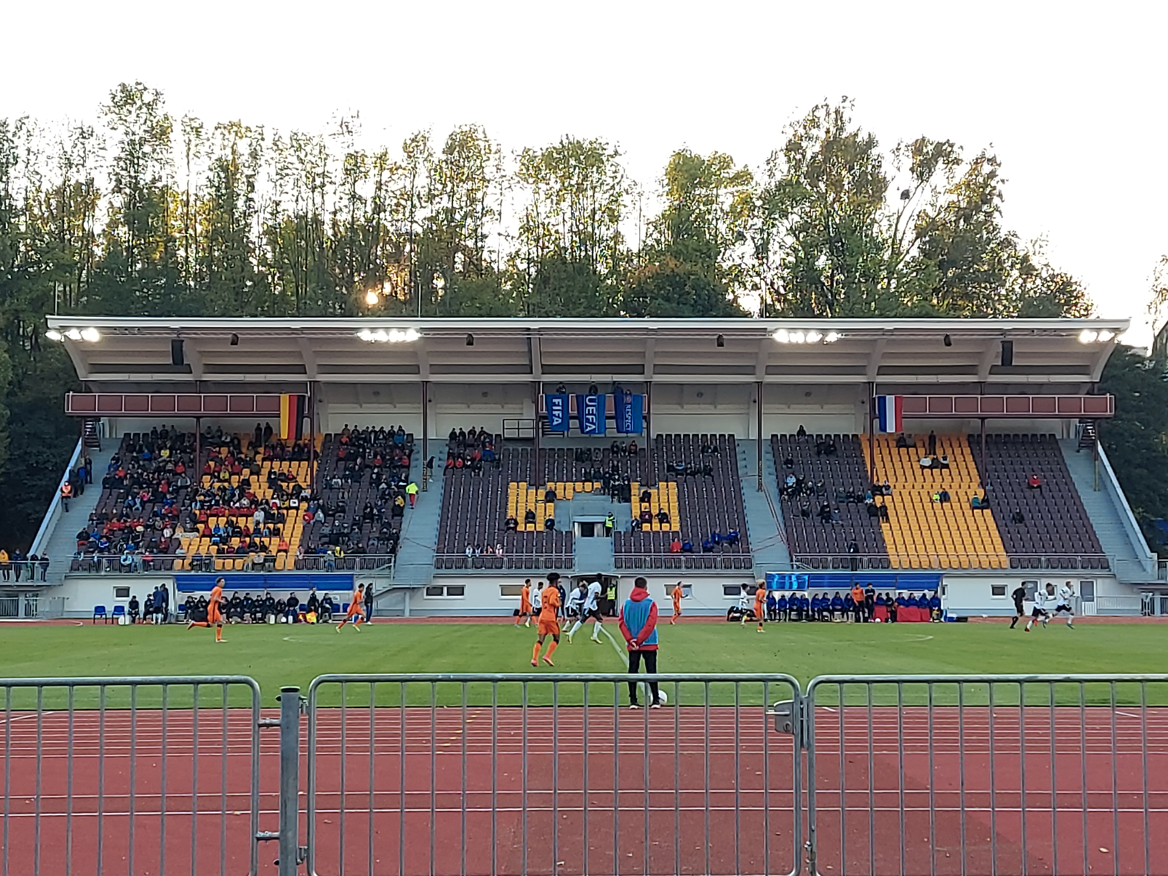 Zrekonštruovaný štadión na Štiavničkách pokrstili zápasom U19 Nemecko vs. Holandsko