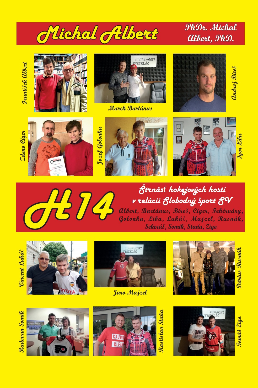 Nová kniha o hokeji s názvom H14